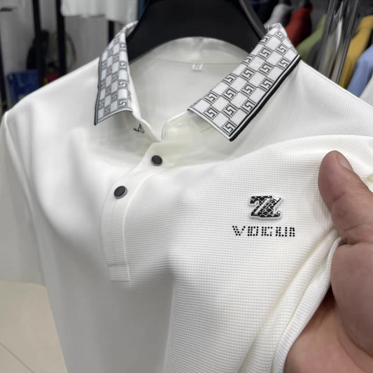 Exquiso Dynamic Wave Polo T-Shirt