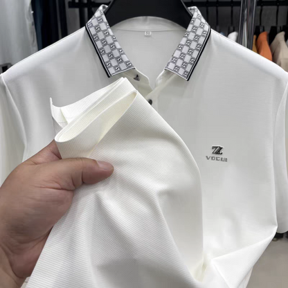 Exquiso Dynamic Wave Polo T-Shirt